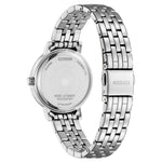 Citizen Dress Damklocka EL3100-55W analog damklocka med rosa urtavla och armband i rostfritt stål