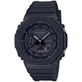 Casio G-Shock GA-2100-1A1ER ana-digi herrklocka med svart urtavla och armband i resin