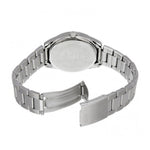 Casio Timeless MTP-1302PD-1A1VEF analog herrklocka med svart urtavla och armband i rostfritt stål