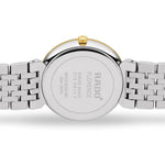 Rado Florence R48912153 analog herrklocka med svart urtavla och armband i rostfritt stål