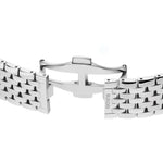 Rado Florence Diamonds R48912733 analog unisexklocka med svart urtavla och armband i rostfritt stål