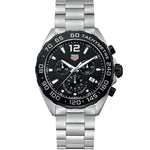 TAG Heuer Formula 1 Chronograph CAZ1010.BA0842 analog herrklocka med svart urtavla och armband i rostfritt stål