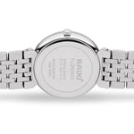 Rado Florence Diamonds R48912713 analog unisexklocka med svart urtavla och armband i rostfritt stål