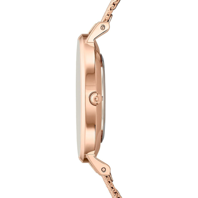Daniel Wellington Classic Petite Damklocka DW00100163 analog damklocka med vit urtavla och armband i rostfritt stål