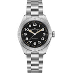 Hamilton Khaki Field Expedition Auto H70315130 analog herrklocka med svart urtavla och armband i rostfritt stål