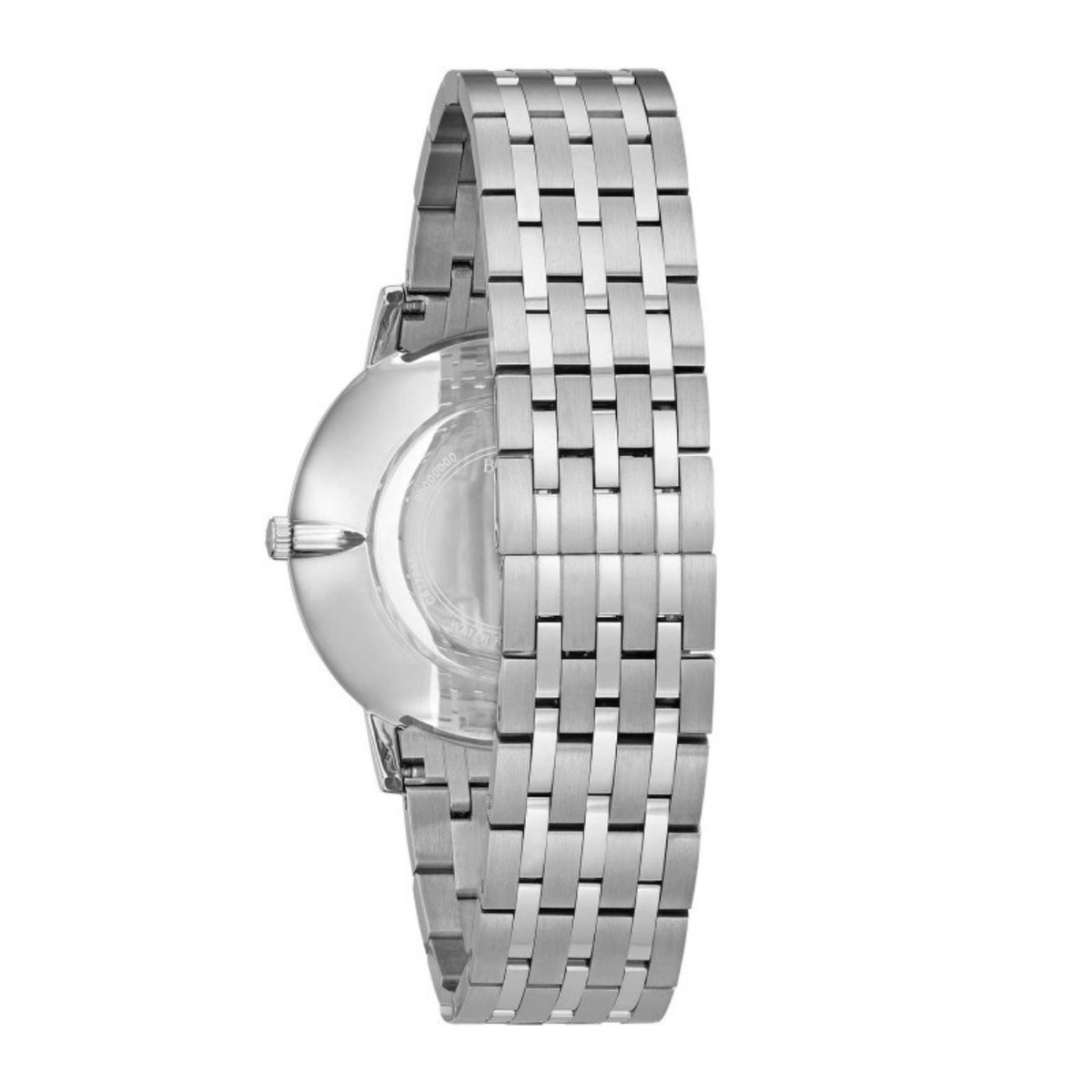 Bulova Classic Blue Dial 96A188 analog herrklocka med blå urtavla och armband i rostfritt stål