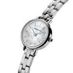 Bering Classic 11022-704 analog damklocka med pärlemor urtavla och armband i rostfritt stål