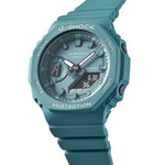 Casio G-Shock GMA-S2100GA-3AER analog damklocka med turkos urtavla och armband i resin