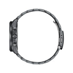 Citizen Radio Controlled BY1035-56L analog herrklocka med blå urtavla och armband i rostfritt stål