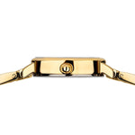 Bering Classic 11022-734 analog damklocka med vit urtavla och armband i rostfritt stål