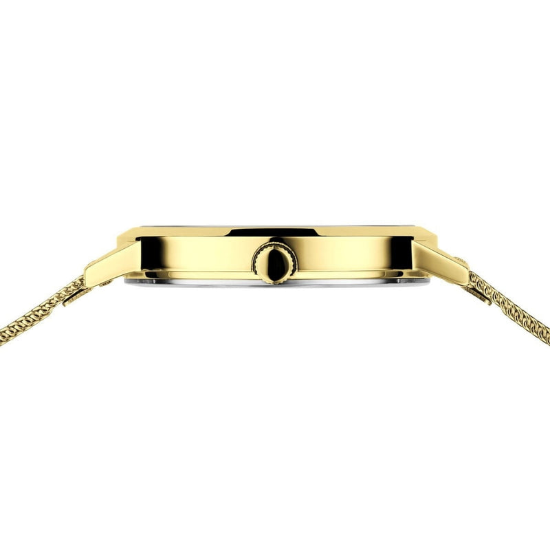 Bering Classic 13434-332 analog damklocka med svart urtavla och armband i rostfritt stål