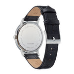 Citizen Dress BI5070-06A analog herrklocka med vit urtavla och armband i läder