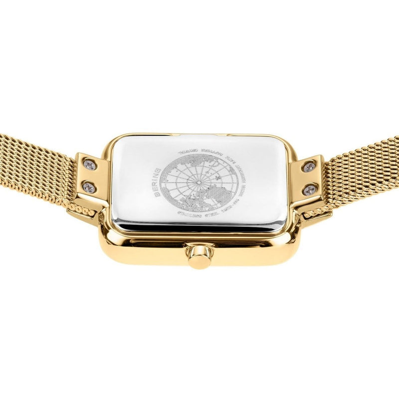Bering Classic 14520-334 analog damklocka med vit urtavla och armband i rostfritt stål