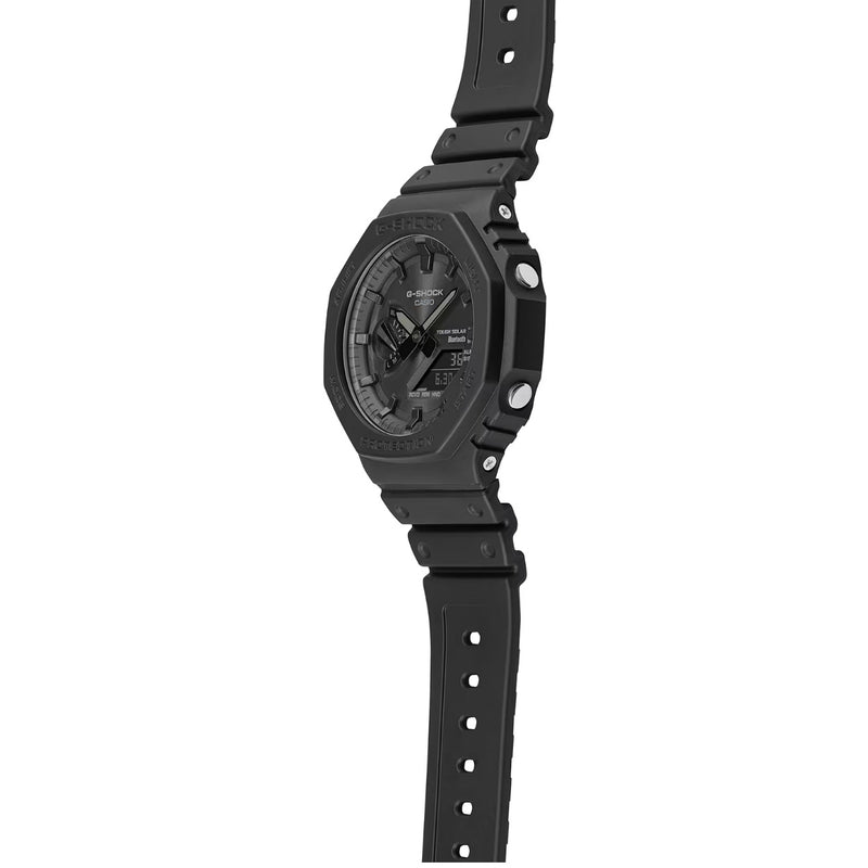 Casio G-shock GA-B2100-1A1ER ana-digi herrklocka med svart urtavla och armband i resin