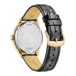 Citizen Classic AW0153-04AC analog herrklocka med vit urtavla och armband i läder