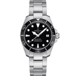 Certina DS Action Diver Powermatic 80 C032.807.11.051.00 analog unisexklocka med svart urtavla och armband i rostfritt stål