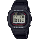 Casio G-Shock DW-5000R-1AER digital unisexklocka med svart urtavla och armband i resin