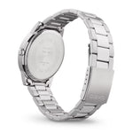 Casio Collection MTP-1303PD-1AVEG analog herrklocka med svart urtavla och armband i rostfritt stål
