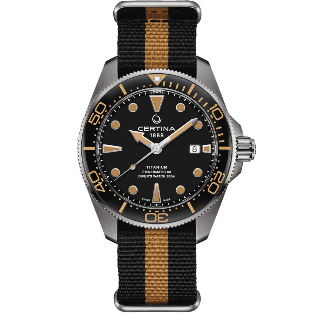 Certina DS Action Diver Powermatic 80 C032.607.48.051.00 - Kronura 