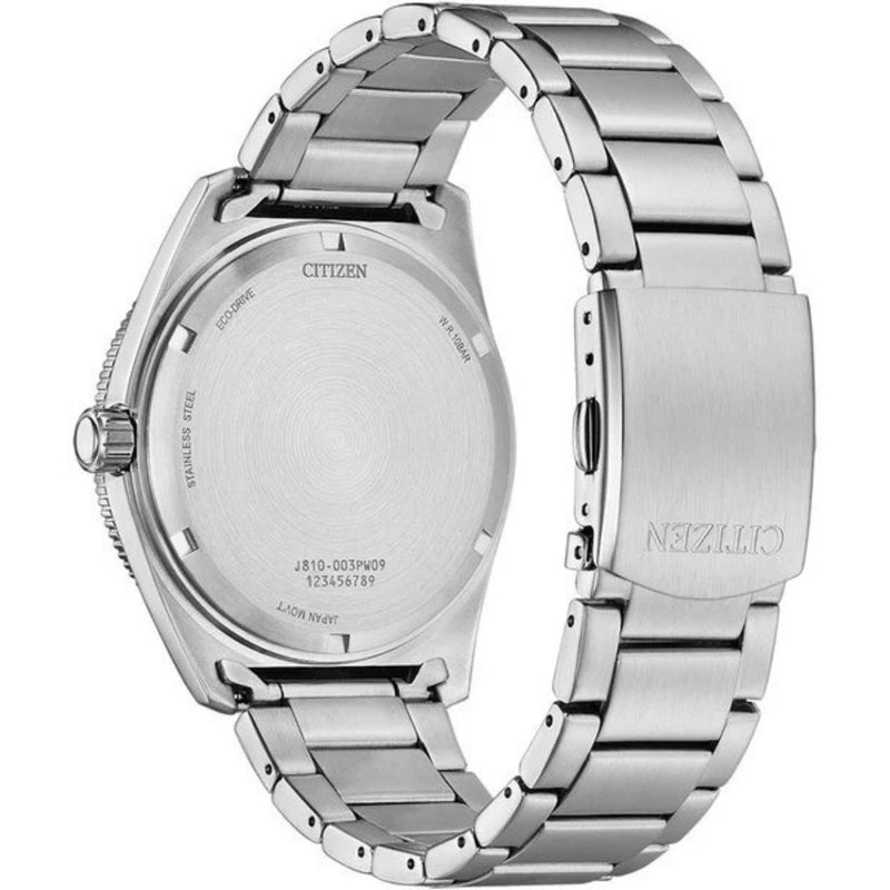 Citizen Core Collection AW1881-52L analog herrklocka med blå urtavla och armband i rostfritt stål