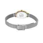 Bering Classic 11020-010 analog damklocka med vit urtavla och armband i rostfritt stål