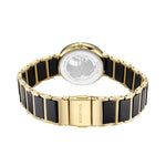 Bering Ceramic 11429-732 analog damklocka med svart urtavla och armband i rostfritt stål