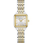 Bulova Sutton 98L330 analog damklocka med silver urtavla och armband i rostfritt stål