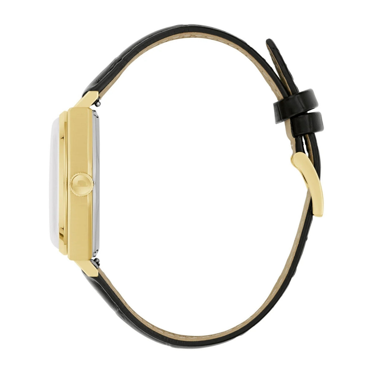 Bulova Frank Sinatra 97B243 analog herrklocka med grå urtavla och armband i läder