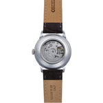 Orient Bambino RA-AP0105Y30B analog herrklocka med beige urtavla och armband i läder
