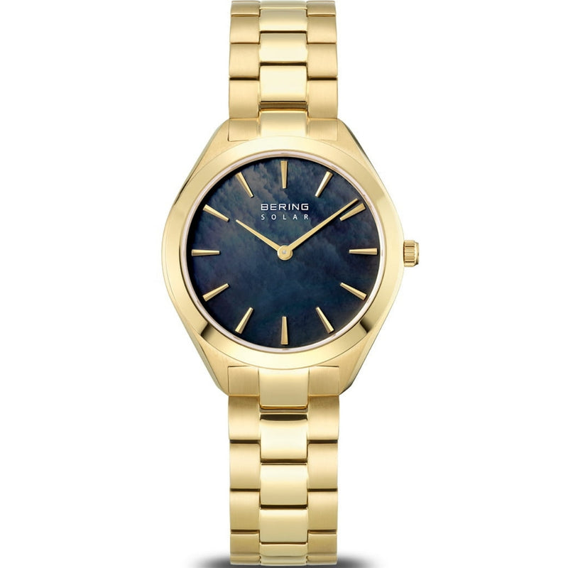 Bering Solar 17331-732 analog damklocka med flerfärgad urtavla och armband i rostfritt stål