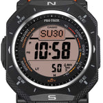 Casio Pro Trek PRG-69-4ER digital unisexklocka med orange urtavla och armband i resin