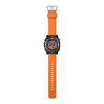 Casio Pro Trek PRG-69-4ER digital unisexklocka med orange urtavla och armband i resin