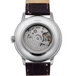Orient Bambino RA-AK0805E30B analog herrklocka med grön urtavla och armband i läder