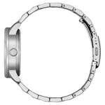 Citizen Automatic NJ0190-51E analog herrklocka med svart urtavla och armband i rostfritt stål