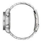 Citizen Promaster Aqualand JP2000-67L analog herrklocka med blå urtavla och armband i rostfritt stål