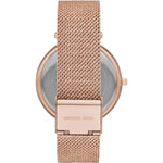 Michael Kors MK4519 analog damklocka med vit urtavla och armband i rostfritt stål