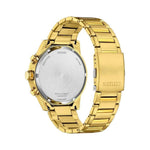 Citizen Sport Kronograf AN3682-54E analog herrklocka med svart urtavla och armband i rostfritt stål