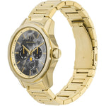 Armani Exchange Banks AX1737 analog herrklocka med grå urtavla och armband i rostfritt stål