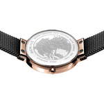 Bering Classic 14531-166 analog damklocka med svart urtavla och armband i rostfritt stål