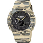 Casio G-Shock GA-2100CM-5AER digital herrklocka med svart urtavla och armband i resin