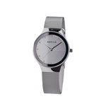 Bering Classic 12934-000 analog damklocka med silver urtavla och armband i rostfritt stål