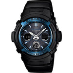 Casio G-Shock AWG-M100A-1AER analog herrklocka med svart urtavla och armband i resin
