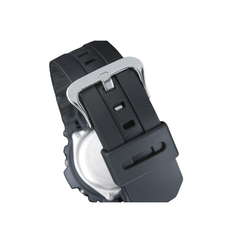 Casio G-Shock AWG-M100A-1AER analog herrklocka med svart urtavla och armband i resin