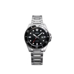 Casio Timeless MDV-107D-1A1VEF analog herrklocka med svart urtavla och armband i rostfritt stål