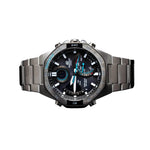 Casio Edifice ECB-950DB-1AEF ana-digi herrklocka med svart urtavla och armband i rostfritt stål