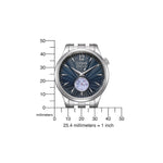 Citizen Classic NH9131-73L analog herrklocka med blå urtavla och armband i rostfritt stål