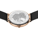 Bering Classic 14539-166 analog herrklocka med svart urtavla och armband i mesh