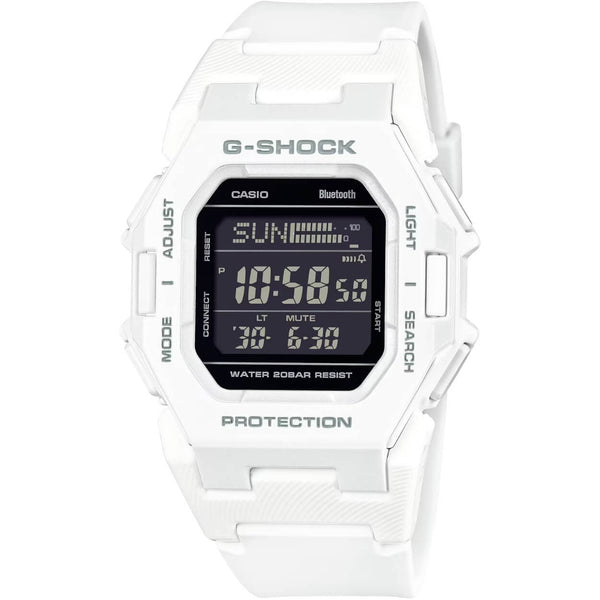Casio G-Shock GD-B500-7ER digital unisexklocka med svart urtavla och armband i resin