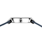 Bering Classic 10126-307 analog damklocka med blå urtavla och armband i mesh