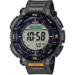 Casio Pro Trek PRG-340-3ER digital herrklocka med svart urtavla och armband i resin